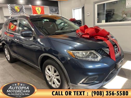 Arctic Blue Metallic 2016 Nissan Rogue SV