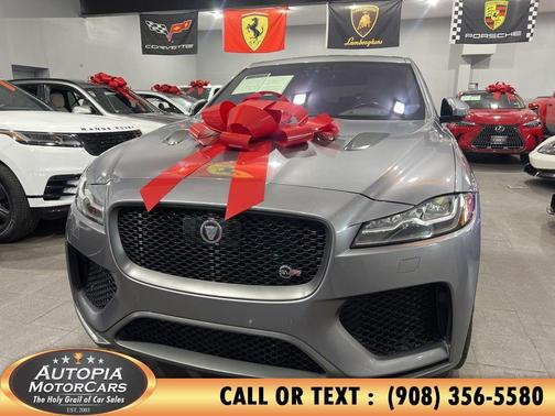 Silver 2020 Jaguar F-PACE SVR P550 AWD Automatic