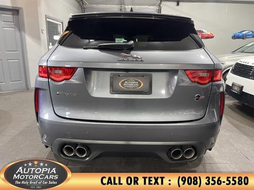 Silver 2020 Jaguar F-PACE SVR P550 AWD Automatic