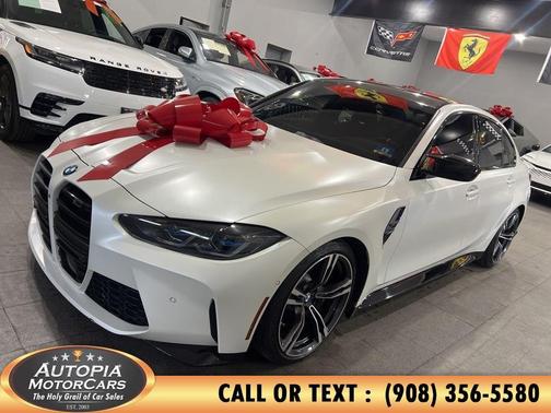 Frozen Brilliant White Metallic 2021 BMW M3 Competition