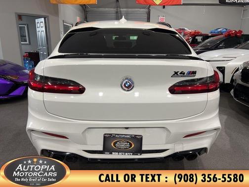 Alpine White 2021 BMW X4 M AWD