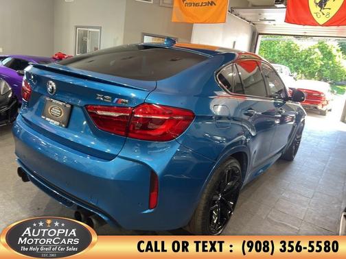 Long Beach Blue Metallic 2019 BMW X6 M BASE