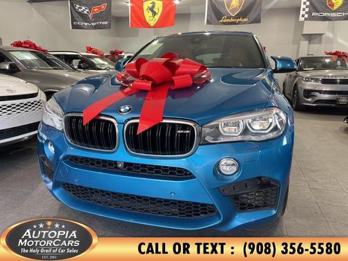 Long Beach Blue Metallic 2019 BMW X6 M BASE