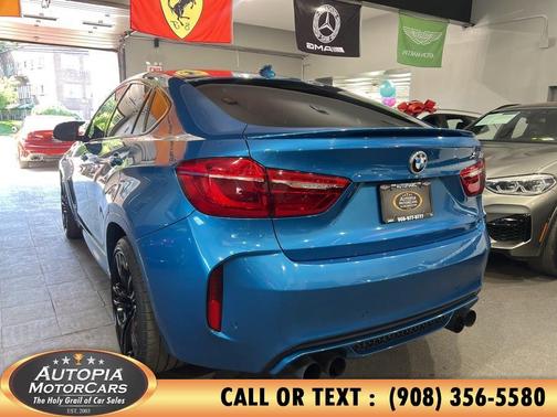Long Beach Blue Metallic 2019 BMW X6 M BASE