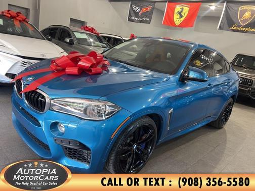 Long Beach Blue Metallic 2019 BMW X6 M BASE