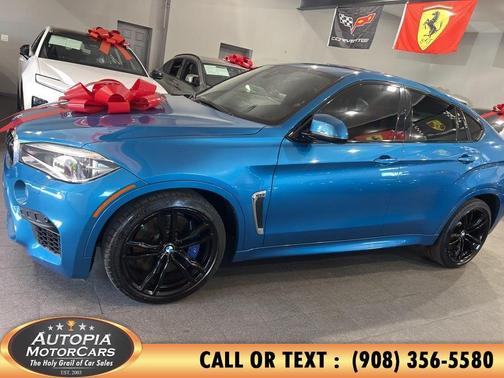 Long Beach Blue Metallic 2019 BMW X6 M BASE