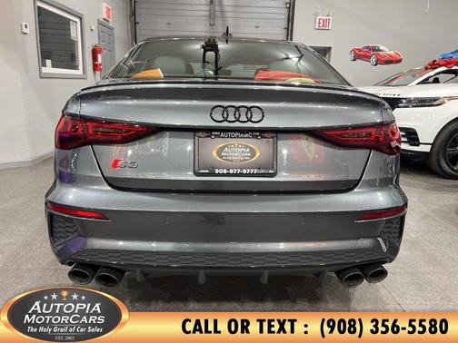 Daytona Gray Pearl Effect 2024 Audi S3 Premium Plus TFSI quattro S tronic