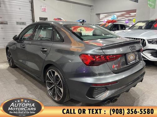 Daytona Gray Pearl Effect 2024 Audi S3 Premium Plus TFSI quattro S tronic