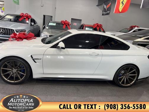 White 2017 BMW M4 Base