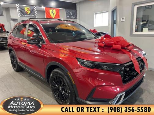 Radiant Red Metallic 2023 Honda CR-V Hybrid Sport Touring AWD