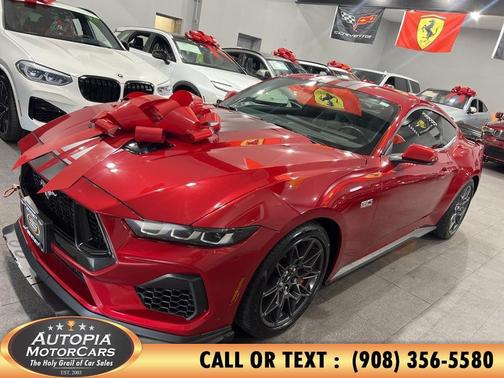 Rapid Red Metallic Tinted Clearcoat 2024 Ford Mustang GT Premium
