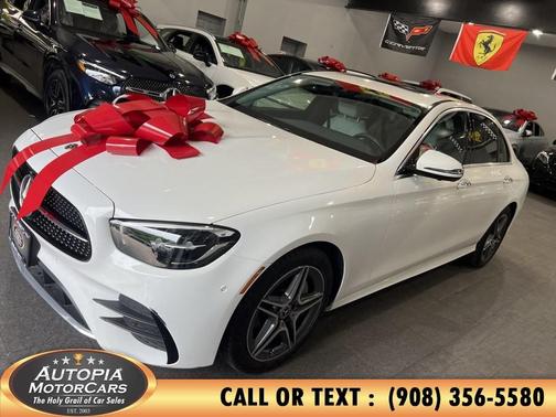 White 2022 Mercedes-Benz E-Class E 350