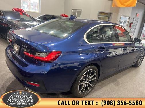 Blue 2019 BMW 330 xDrive