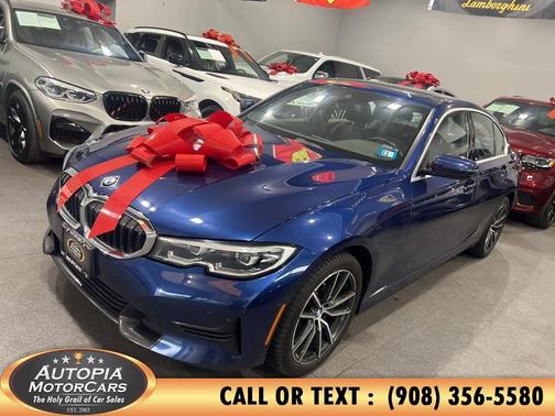 Blue 2019 BMW 330 xDrive