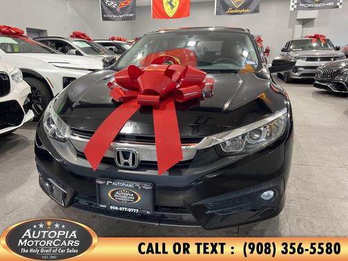 Crystal Black Pearl 2018 Honda Civic EX-T