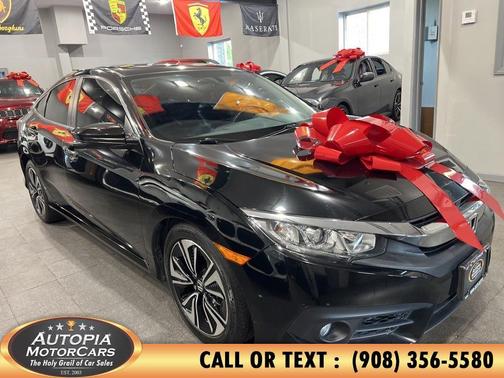 Crystal Black Pearl 2018 Honda Civic EX-T
