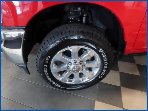 Flame Red Clearcoat 2026 RAM 2500 Laramie Mega Cab 4x4 6'4' Box