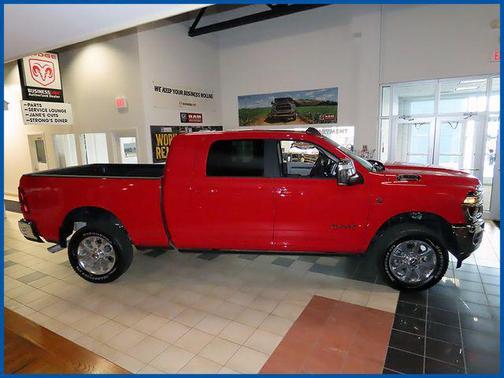 Flame Red Clearcoat 2026 RAM 2500 Laramie Mega Cab 4x4 6'4' Box