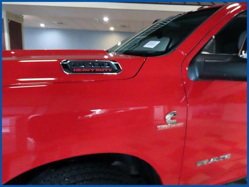 Flame Red Clearcoat 2026 RAM 2500 Laramie Mega Cab 4x4 6'4' Box