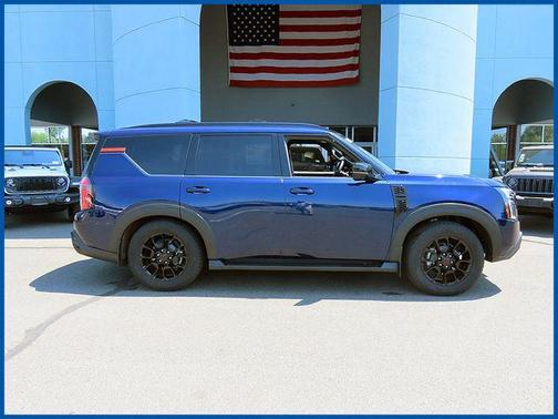 Deep Ocean Blue Pearl 2025 Nissan Armada PRO-4X 4WD