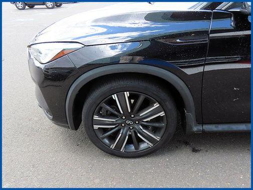 Black Obsidian 2021 INFINITI QX50 LUXE AWD