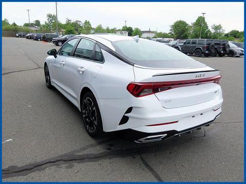 Glacial White Pearl 2024 Kia K5 GT-Line