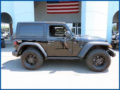 Black Clearcoat 2025 Jeep Wrangler Willys