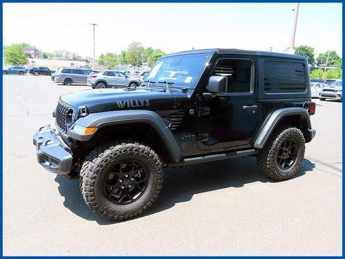 Black Clearcoat 2025 Jeep Wrangler Willys