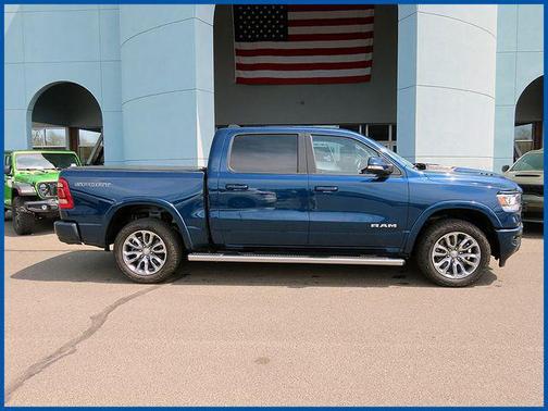Patriot Blue Pearlcoat 2020 RAM 1500 Laramie