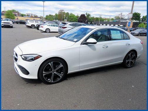 White 2024 Mercedes-Benz C-Class C 300