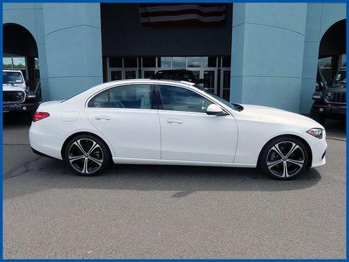 White 2024 Mercedes-Benz C-Class C 300