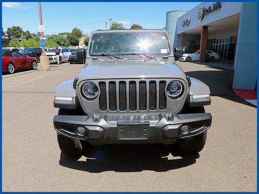 Sting-Gray Clearcoat 2023 Jeep Wrangler 4-Door Sahara Altitude 4x4