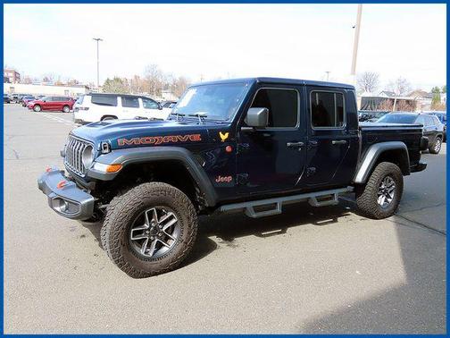 Fathom Blue Pearlcoat 2025 Jeep Gladiator Mojave 4x4