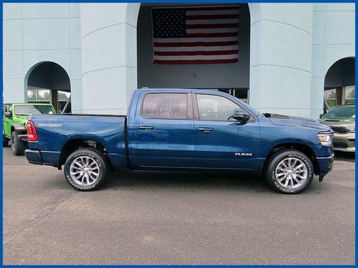 Patriot Blue Pearlcoat 2023 RAM 1500 Laramie