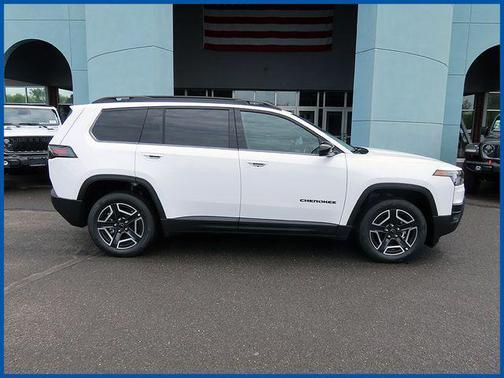 Bright White Clearcoat 2026 Jeep Cherokee Limited
