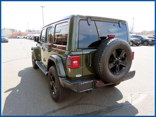 Sarge Green Clearcoat 2023 Jeep Wrangler 4-Door Sahara Altitude 4x4