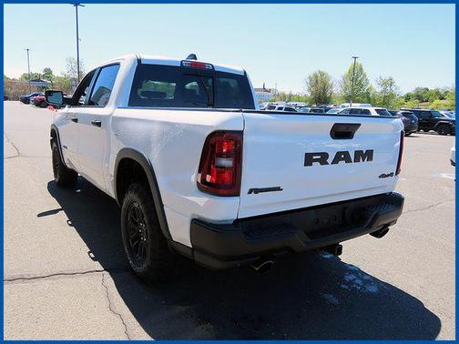 Bright White Clearcoat 2025 RAM 1500 Rebel