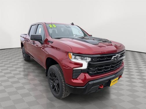 Radiant Red Tintcoat 2025 Chevrolet Silverado 1500 LT Trail Boss