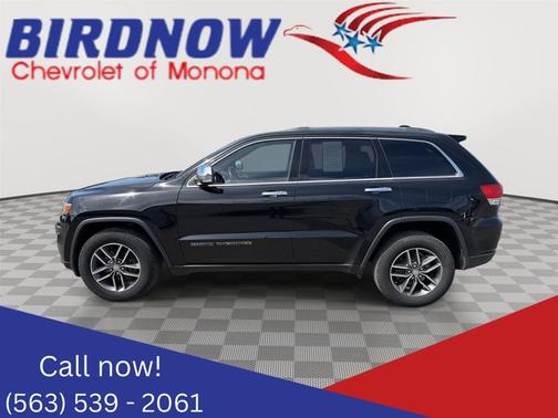 Diamond Black Crystal Pearlcoat 2018 Jeep Grand Cherokee Limited