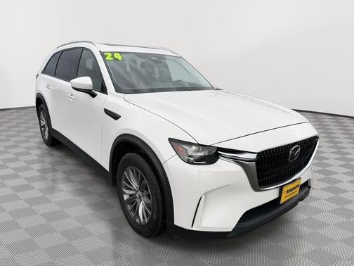 Rhodium White Premium 2024 Mazda CX-90 3.3 Turbo Preferred Plus