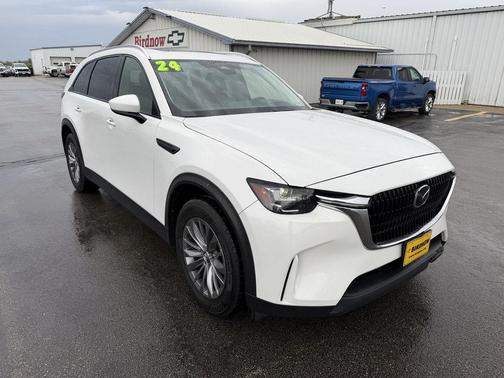 Rhodium White Premium 2024 Mazda CX-90 3.3 Turbo Preferred Plus