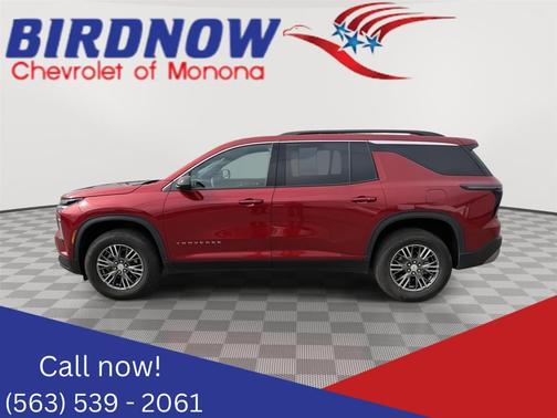 Radiant Red Tintcoat 2024 Chevrolet Traverse LT