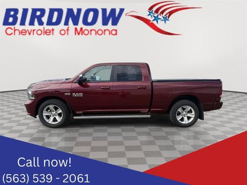 Red 2016 RAM 1500 Sport