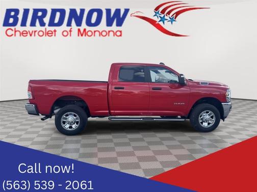 Red 2024 RAM 2500 Big Horn Crew Cab 4x4 6'4' Box