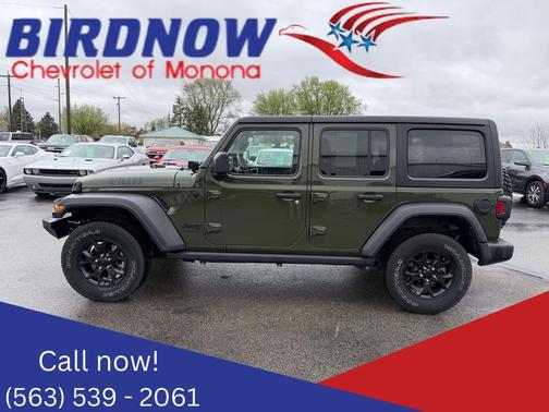 Sarge Green Clearcoat 2021 Jeep Wrangler Unlimited Sport