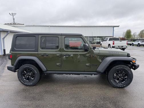 Sarge Green Clearcoat 2021 Jeep Wrangler Unlimited Sport