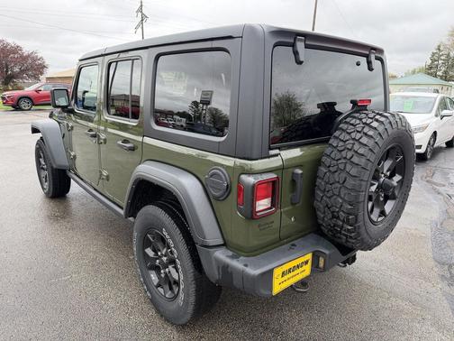 Sarge Green Clearcoat 2021 Jeep Wrangler Unlimited Sport