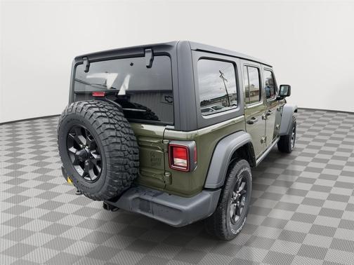 Sarge Green Clearcoat 2021 Jeep Wrangler Unlimited Sport