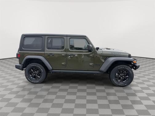 Sarge Green Clearcoat 2021 Jeep Wrangler Unlimited Sport