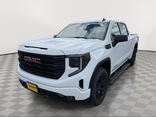 Summit White 2022 GMC Sierra 1500 Elevation